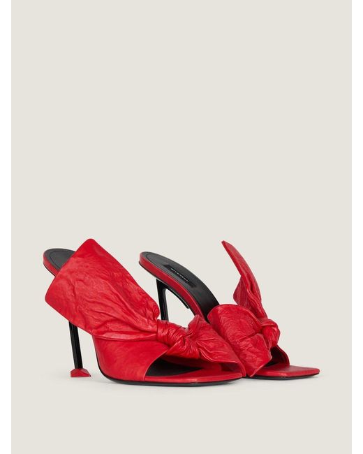 Givenchy Red Boudoir Heeled Mules