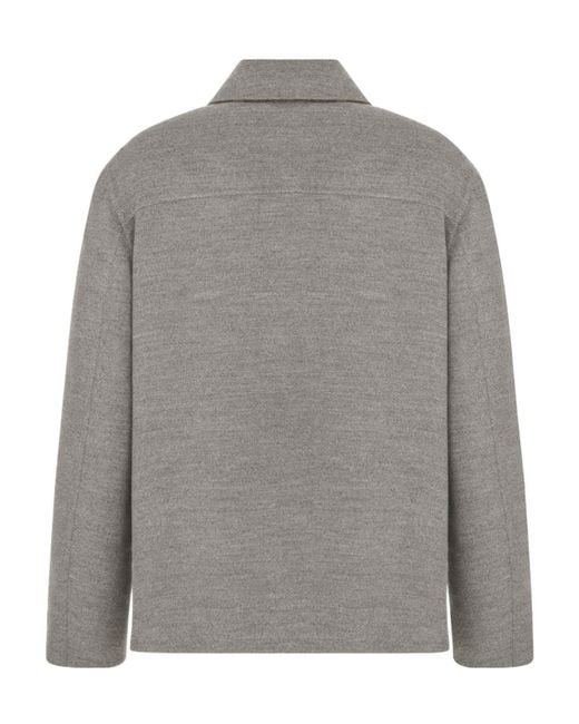 Dior Gray Homme Icons Long-Sleeved Jacket for men