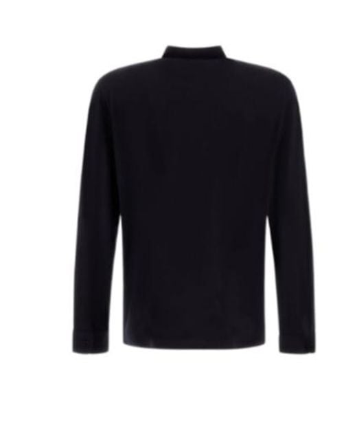 Herno Blue Resort Polo Shirt for men