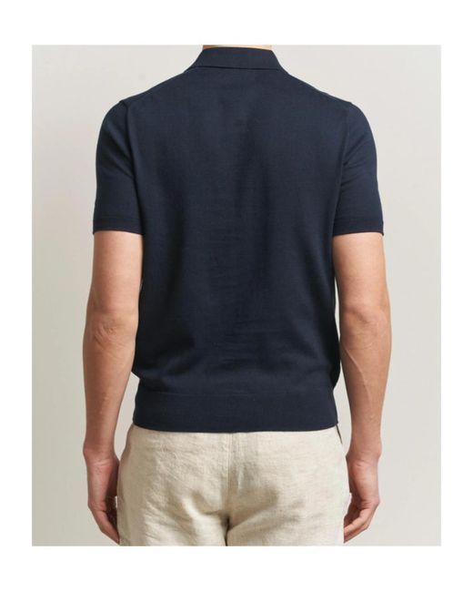 Polo Ralph Lauren Blue Short Sleeve Polo Pony Embroidery Polo Shirt for men