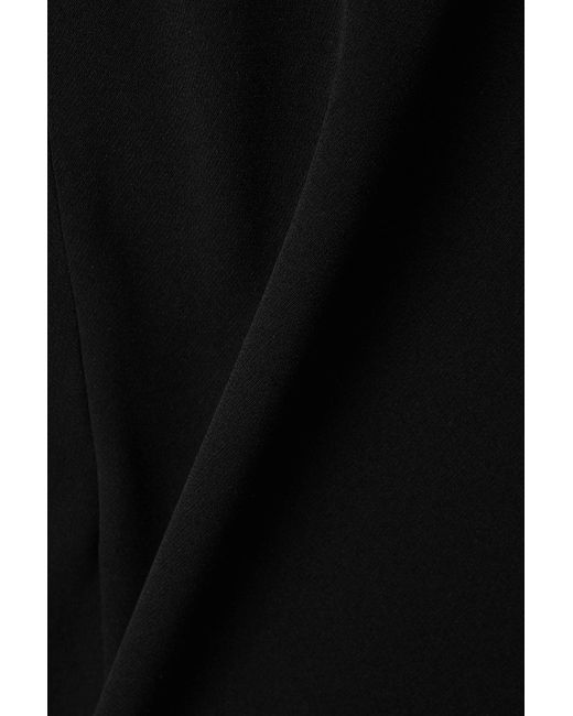 The Row Black Gala Wide-Leg Trousers
