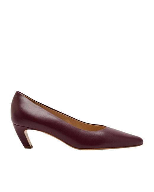 Gabriela Hearst Purple Versatile Solid Color High Heels