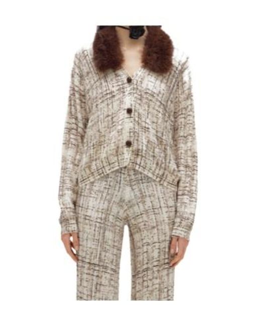 Blugirl Blumarine Multicolor Long-Sleeved Sweater