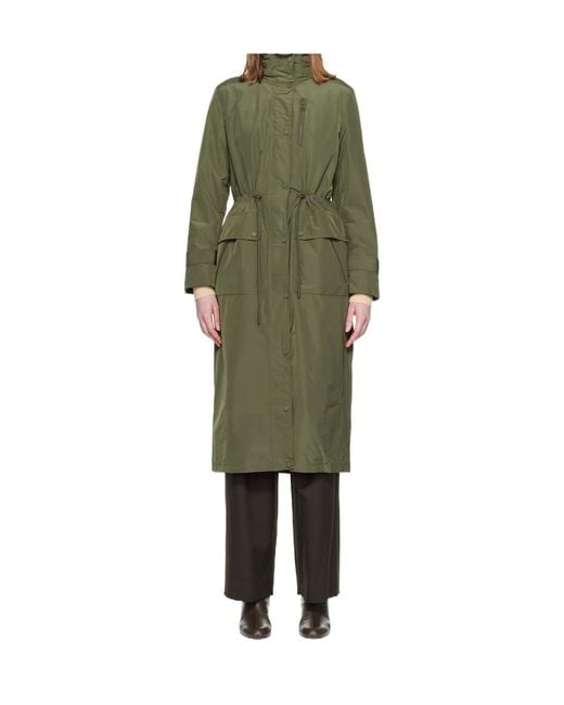 Mackage Green Magdelena Long-Sleeve Coat