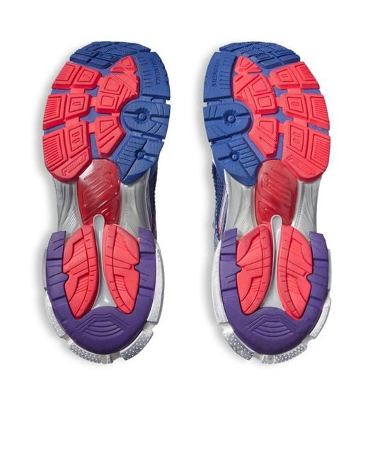 Balenciaga Blue Gradient Runner Sneakers for men