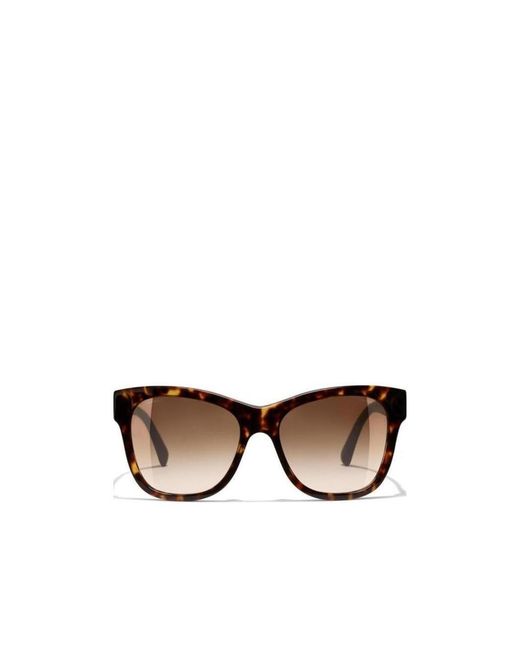 Chanel Multicolor Logo Sunglasses