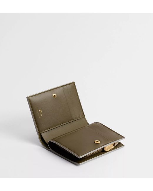 Dior White Medallion Wallet