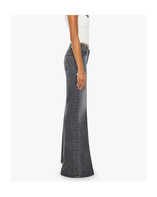 Mother Gray The Twister Heel Jeans