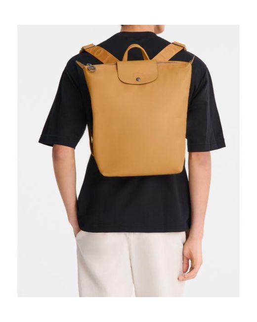 Longchamp Metallic Le Pliage Backpack