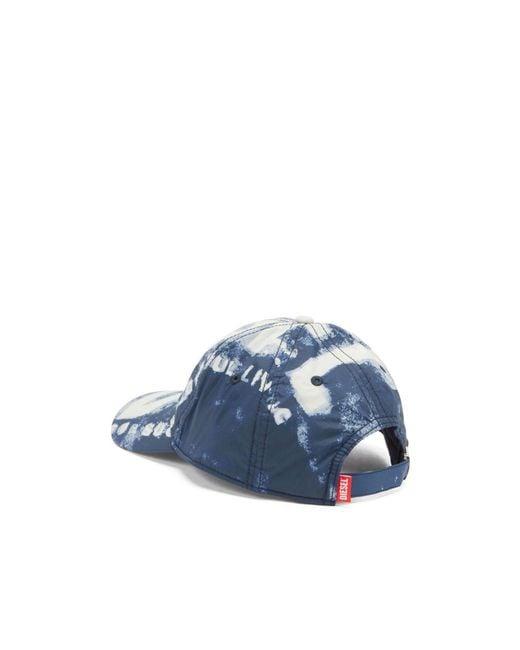 DIESEL Blue C-Ewan Logo-Print Baseball Cap for men
