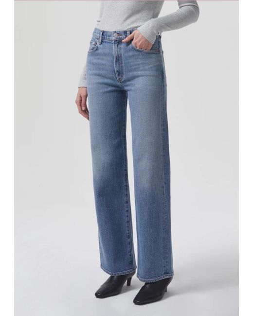 Agolde Black Belt-Loop Jeans