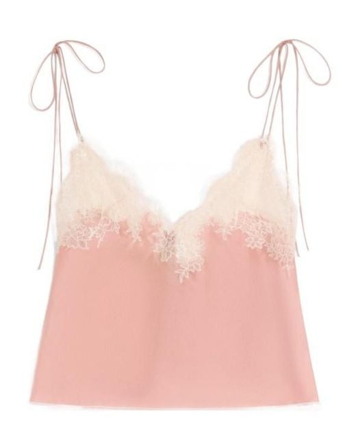 Valentino Pink Sleeveless Top