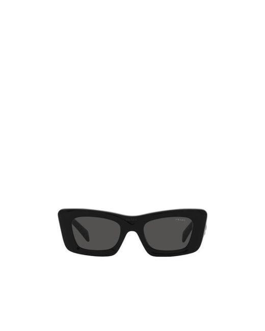 Prada Black Eyewear Cat-Eye Sunglasses