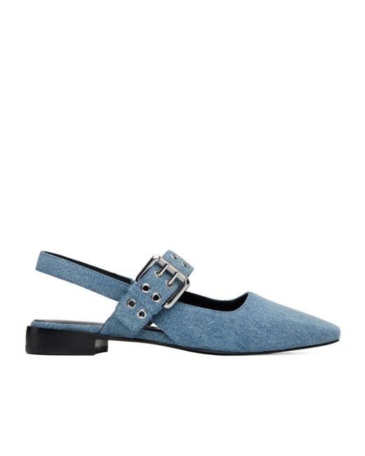 Rag & Bone Blue Square Toe Sandals