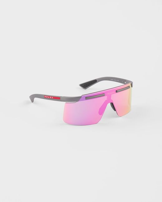 Prada Linea Rossa Purple Active Sunglasses for men