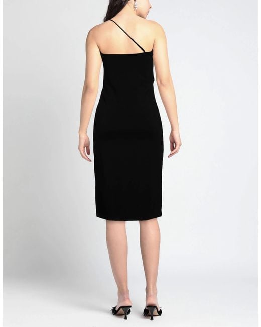 Rag & Bone Black Casual One-Shoulder Dress