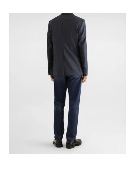Dolce & Gabbana Blue Straight Leg Jeans for men
