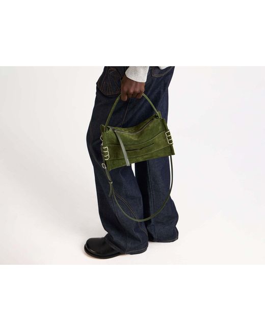 J.W. Anderson Green Jw Anderson Loafer Small Handbag for men