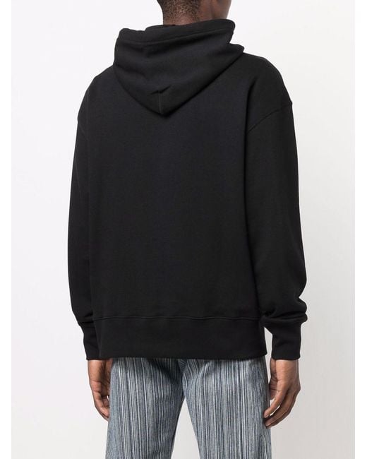 MSGM Black Logo Print Sweatshirt for men