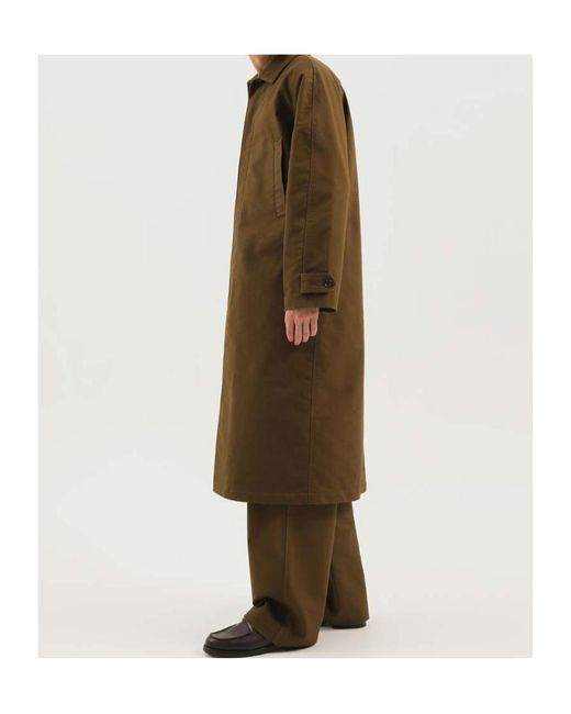 1989 STUDIO Brown Twill Pocket Jacket for men