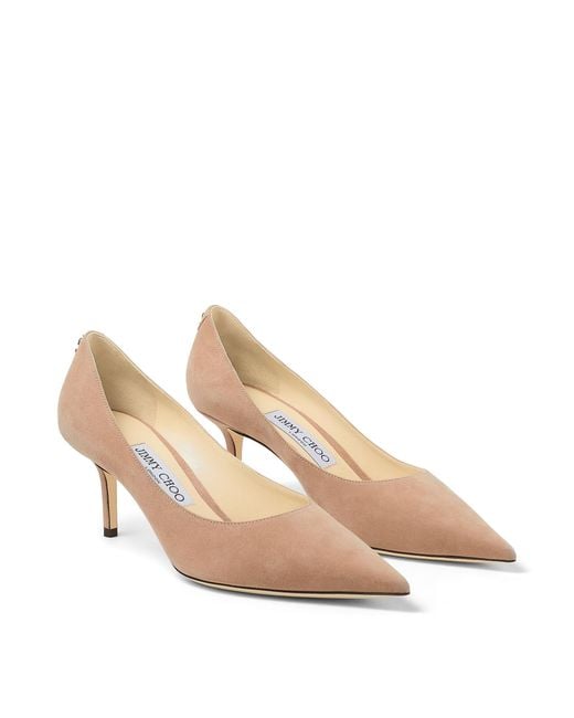 Jimmy Choo Natural Love 65 Pointed-Toe Pumps