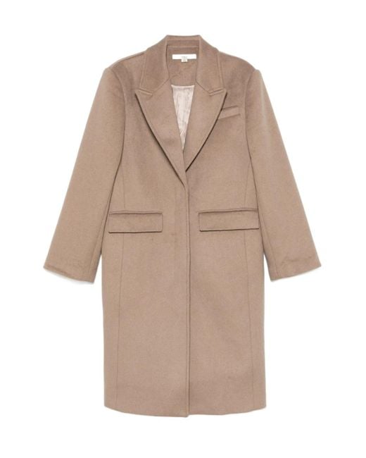 REMAIN Birger Natural Brushed Coat
