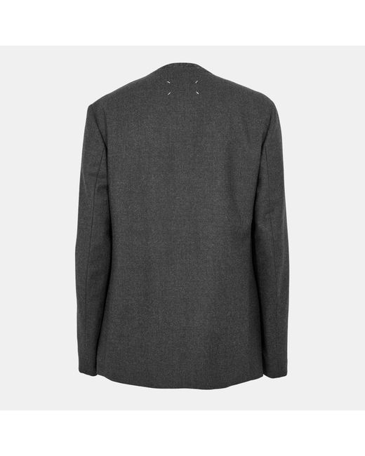 Maison Margiela Black Stylish And Versatile Blazer for men