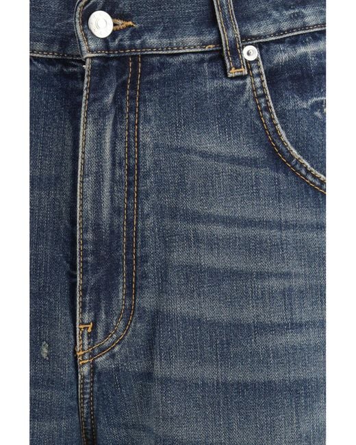 NAMACHEKO Blue Warkworth Distressed Jeans for men