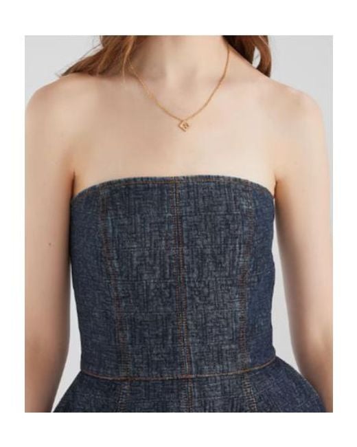 Fendi Metallic Forever Necklace