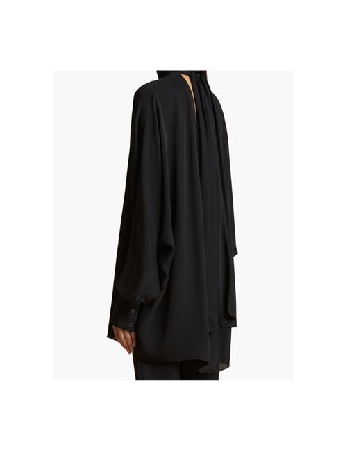 Khaite Black Bex Top