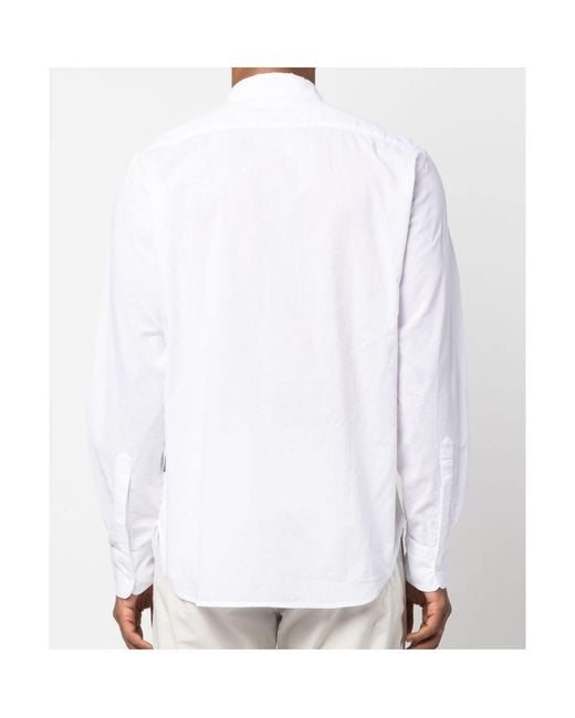 Aspesi White Chambray Shirt for men