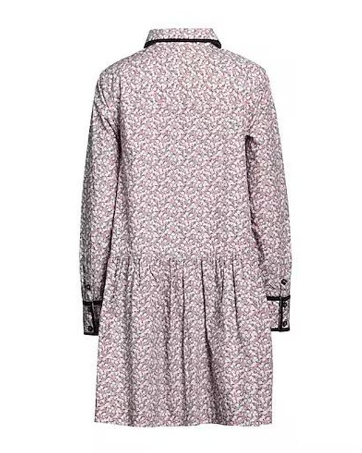 Ganni Purple Shirt Dress