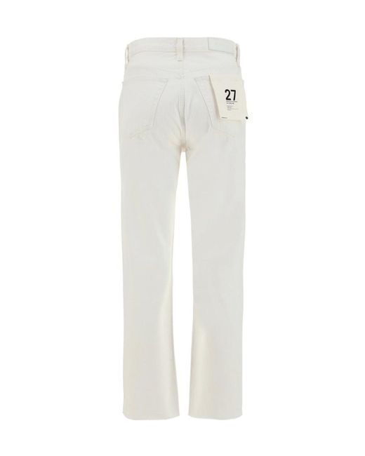 Re/done White Re Done X Levis Collaboration Jeans