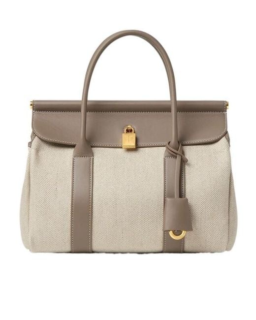 Loro Piana Natural Loom Bag L25