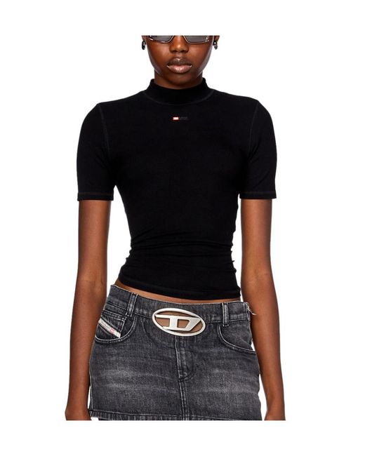 DIESEL Black T-Mokky Short-Sleeved T-Shirt