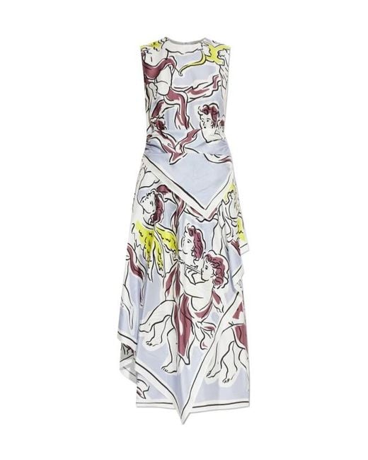 Tory Burch White Midi Dresses