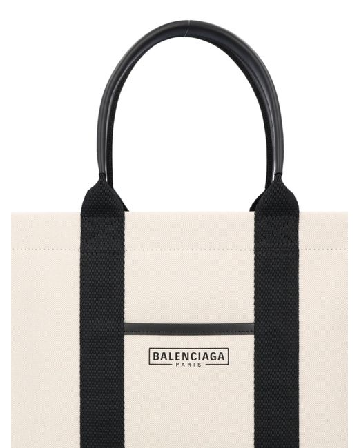 Balenciaga White Printed Handbag for men