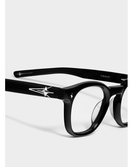 Gentle Monster White Logo Flat Mirror for men