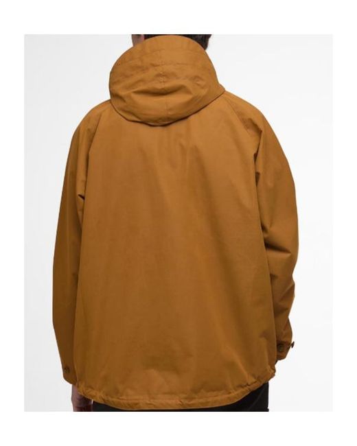 Barbour Brown Re-Engineered Wading Spey Showerproof Jacket for men