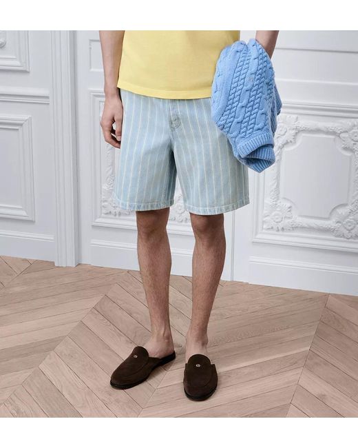Dior Blue Shorts for men