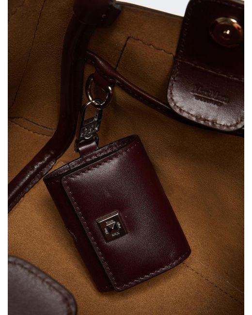 Max Mara Brown Double-Handle Shoulder Bag
