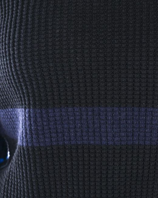 KENZO Blue Spliced Pullover