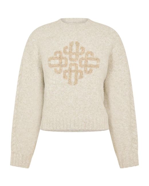 Missoni White Crewneck Knit Sweater
