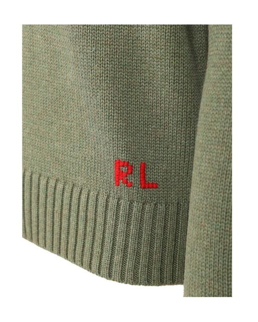 Polo Ralph Lauren Green Polo Bear Jumper for men