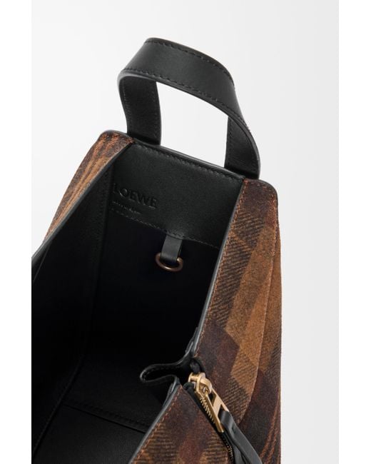 Loewe Black Compact Hammock Bag