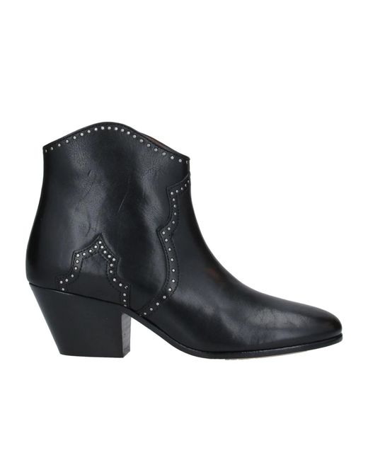 Isabel Marant Black Ankle Boots