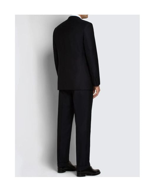 Brioni Blue Essential Gabardine Brunico Suit for men