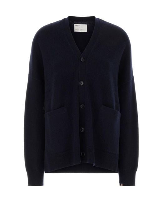 Extreme Cashmere Blue N24 Tokio Knit Cardigan