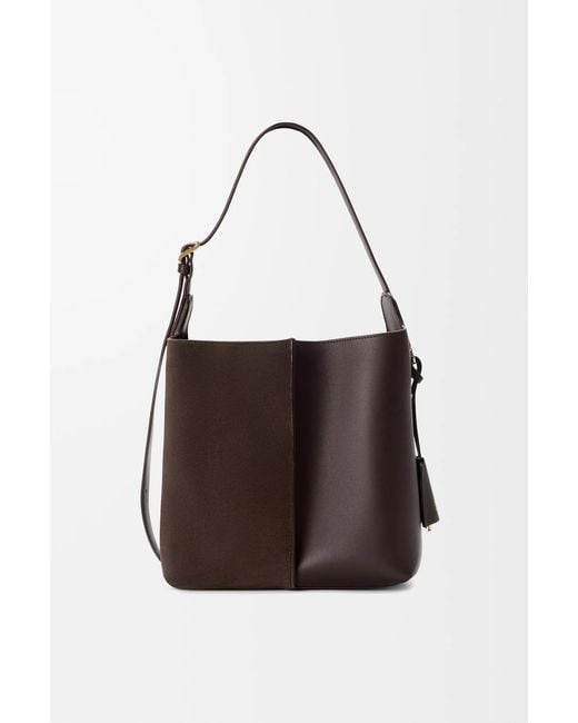 Loewe Brown Adjustable Shoulder Bag