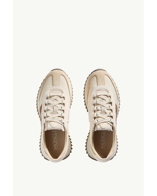 Moncler White Pacey 2 Lace-Up Sneakers